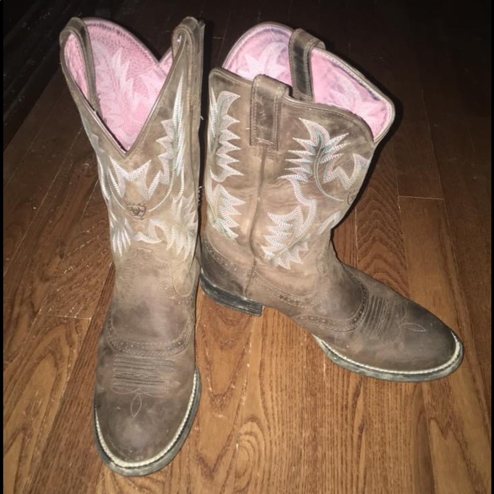 Ariat stockman boots